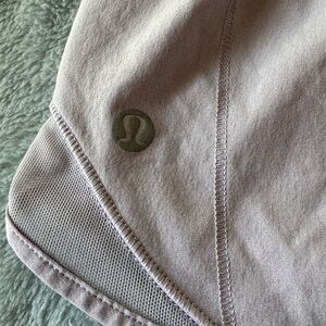 lululemon athletica Lavender Athletic Shorts